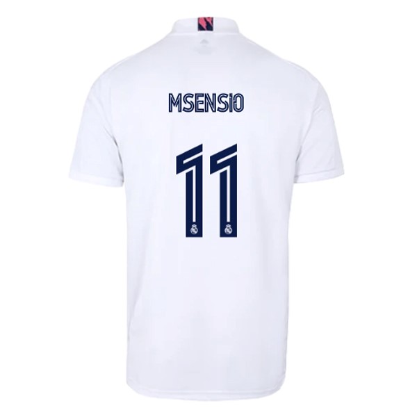 Camiseta Real Madrid Replica Primera Ropa NO.11 Asensio 2020/21 Blanco